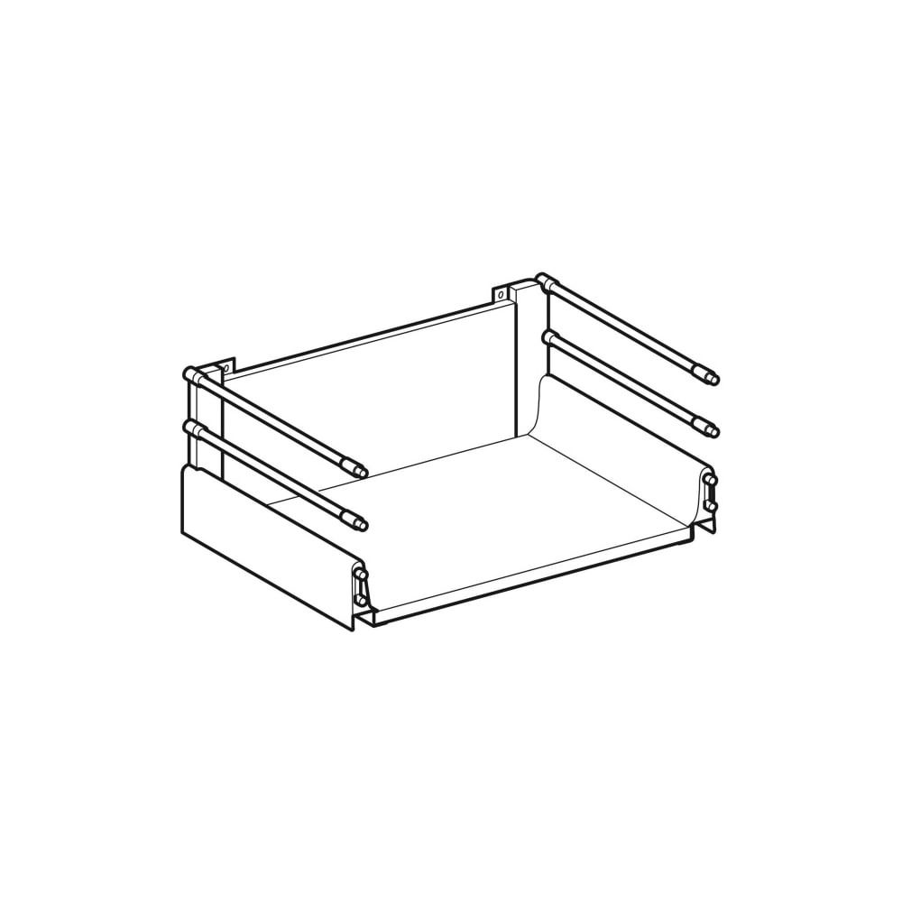 Geberit Schublade für Unterschrank für Waschtisch, verkürzte Ausladung, Breite Wasch... GEBERIT-243910001 4025416822943 (Abb. 3)