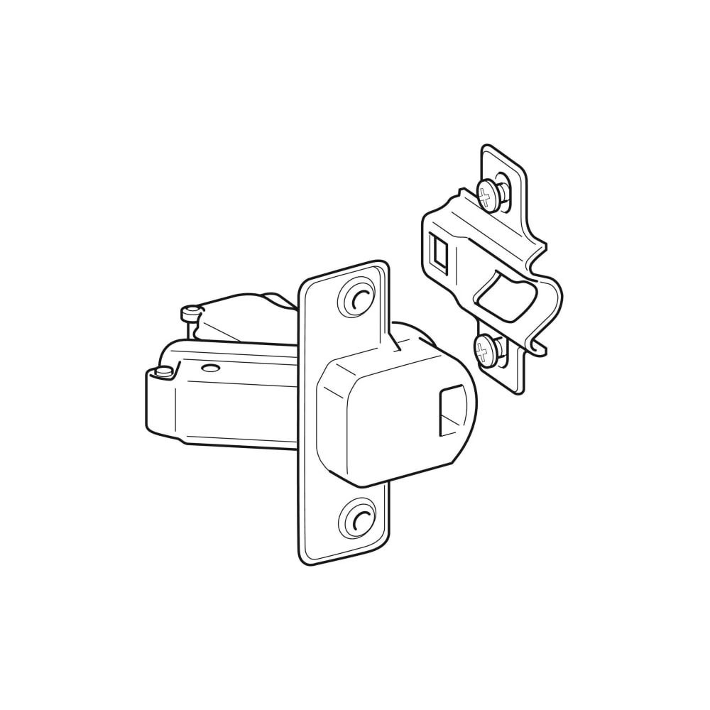 Geberit oberes Scharnier für Hochschrank... GEBERIT-595292000 4022009346275 (Abb. 1)