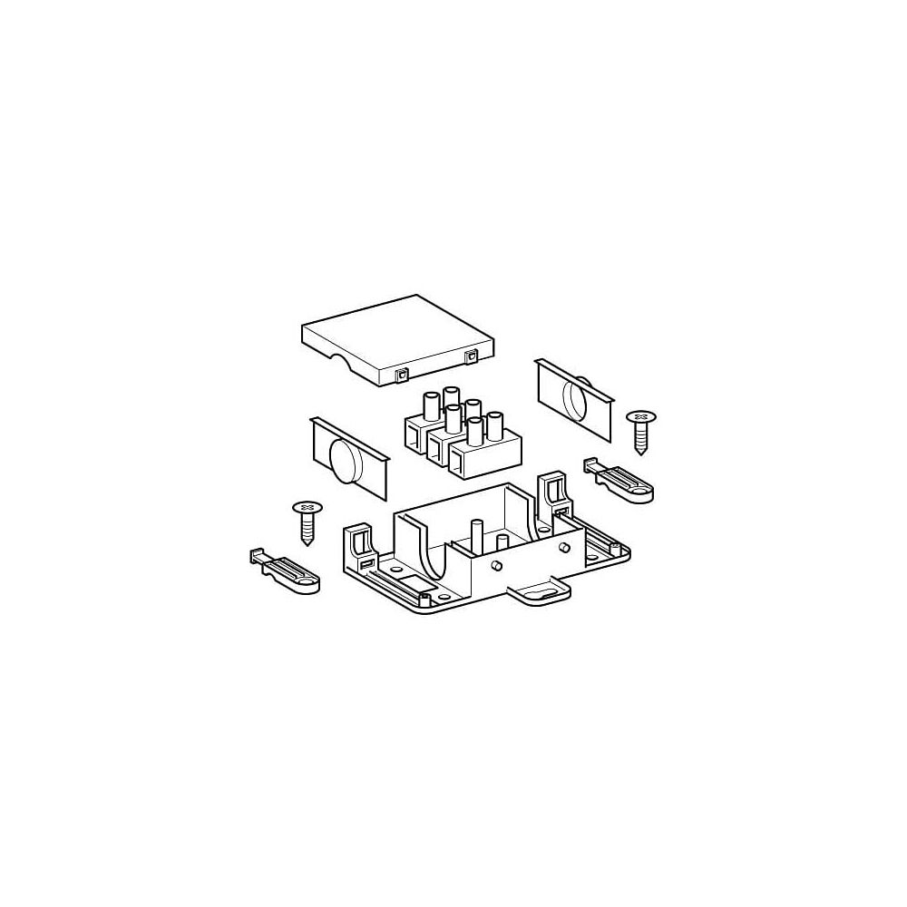 Geberit Abzweigdose für Spiegelschrank... GEBERIT-595661000 4022009367935 (Abb. 1)