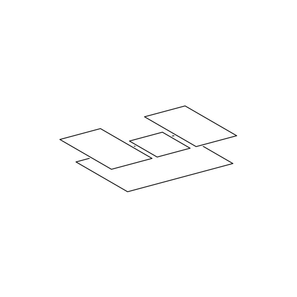 Geberit Antirutschmatte für Xeno2 Unterschrank für Waschtisch, Breite Waschtisch 60c... GEBERIT-595418000 4022009339055 (Abb. 1)