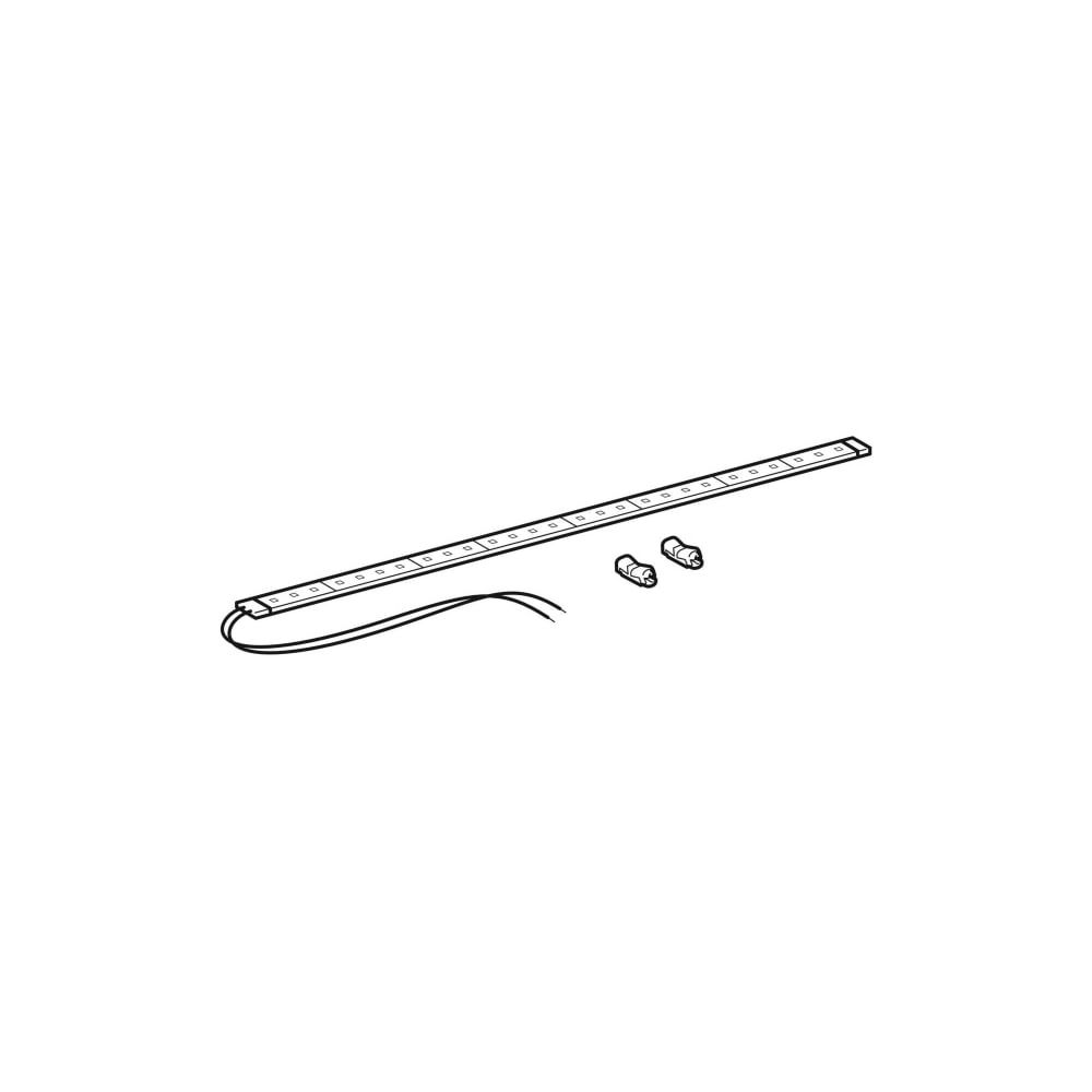 Geberit Option Square Lichtleiste für Lichtspiegel Breite 40cm... GEBERIT-597270000 4022009337129 (Abb. 3)