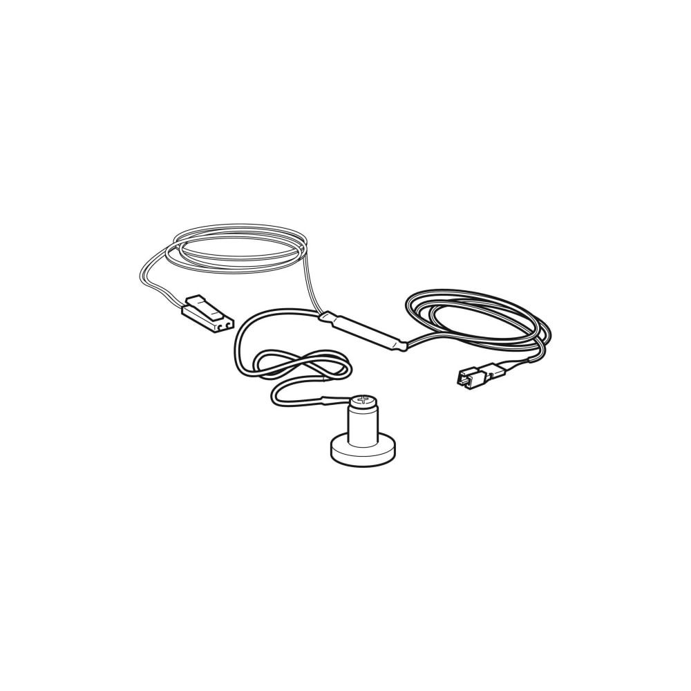 Geberit Lichtschalter für Acanto Spiegelschrank links... GEBERIT-244194001 4025410679086 (Abb. 1)