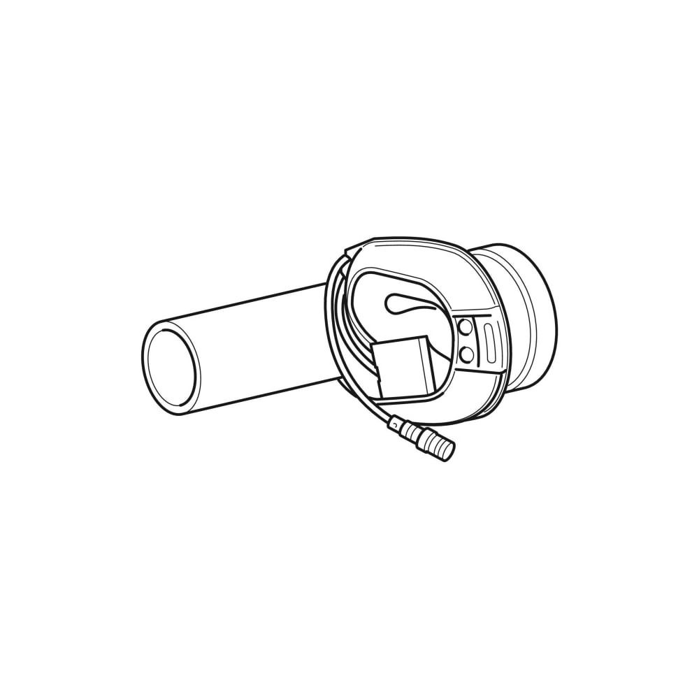 Geberit Schneckengeruchsverschluss für Urinalsteuerung, Abgang 50mm... GEBERIT-599081000 4022009314465 (Abb. 1)