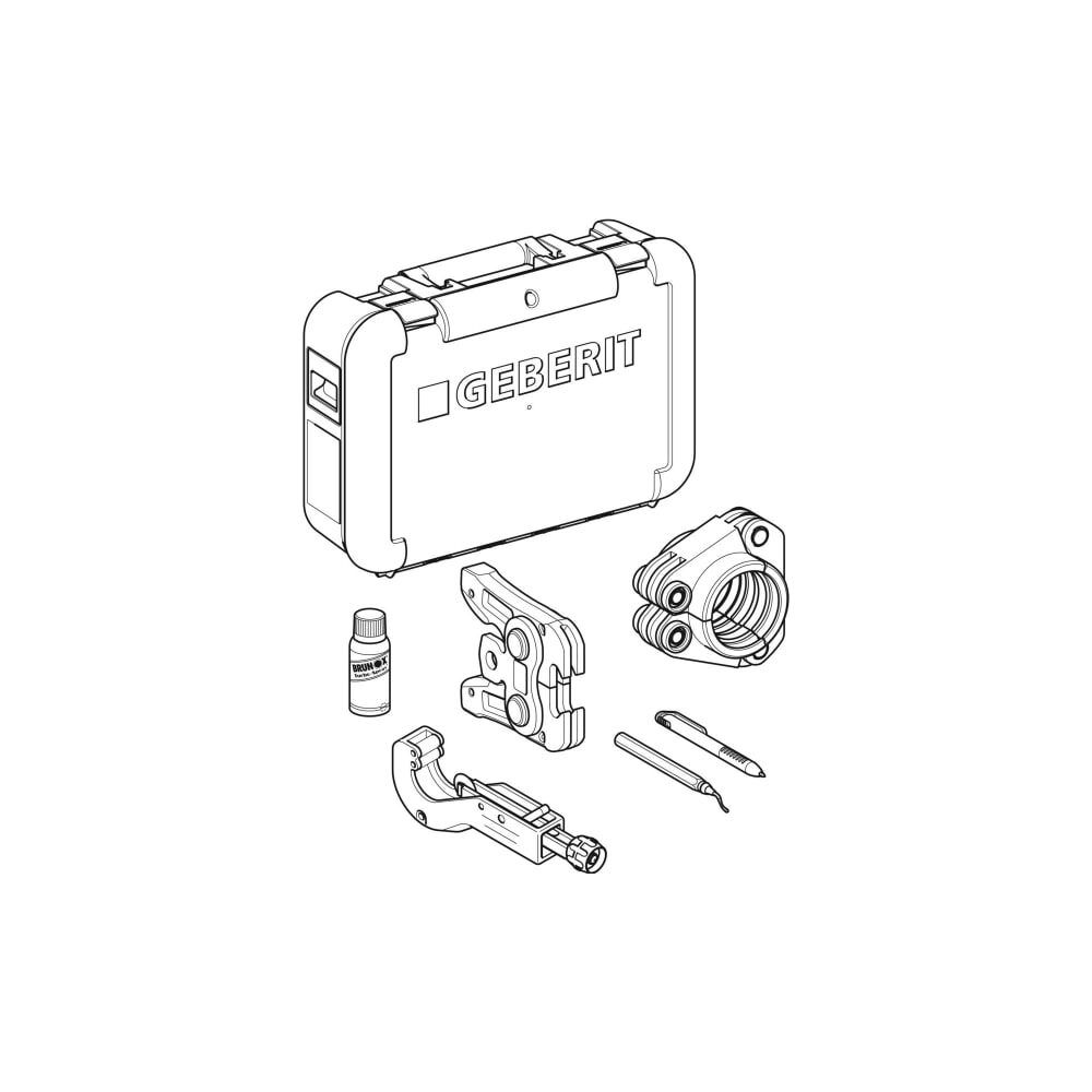 Geberit Mepla Pressschlinge Typ 2, in Koffer Außendurchmesser 63mm... GEBERIT-690467002 4025416114703 (Abb. 2)