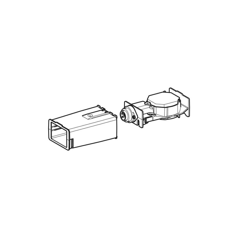 Geberit Netzteilaufnahme für Geberit Monolith Plus Sanitärmodul für WC... GEBERIT-242969001 4025416312369 (Abb. 1)