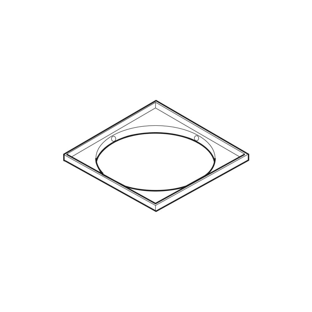Geberit Rostträger für Geberit Pluvia für Ergänzungsset befahrbar... GEBERIT-240241001 4025416042389 (Abb. 3)