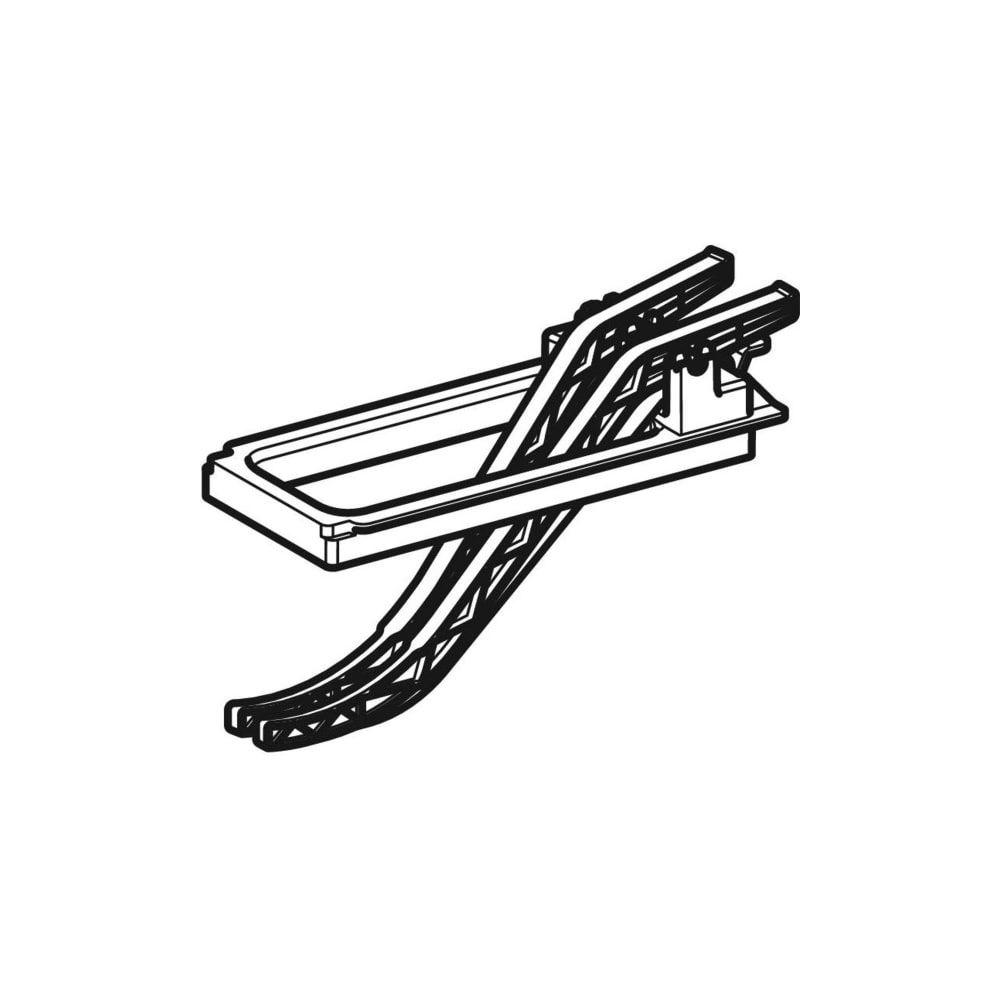 Geberit Betätigungshebel mit Konsole, für Geberit Monolith Sanitärmodul für WC... GEBERIT-242387001 4025416074892 (Abb. 3)