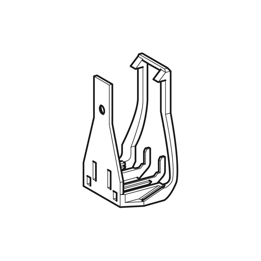 Geberit Batteriehalter Waschtischarmaturen Typen 87, 88... GEBERIT-242914001 4025416291114 (Abb. 1)