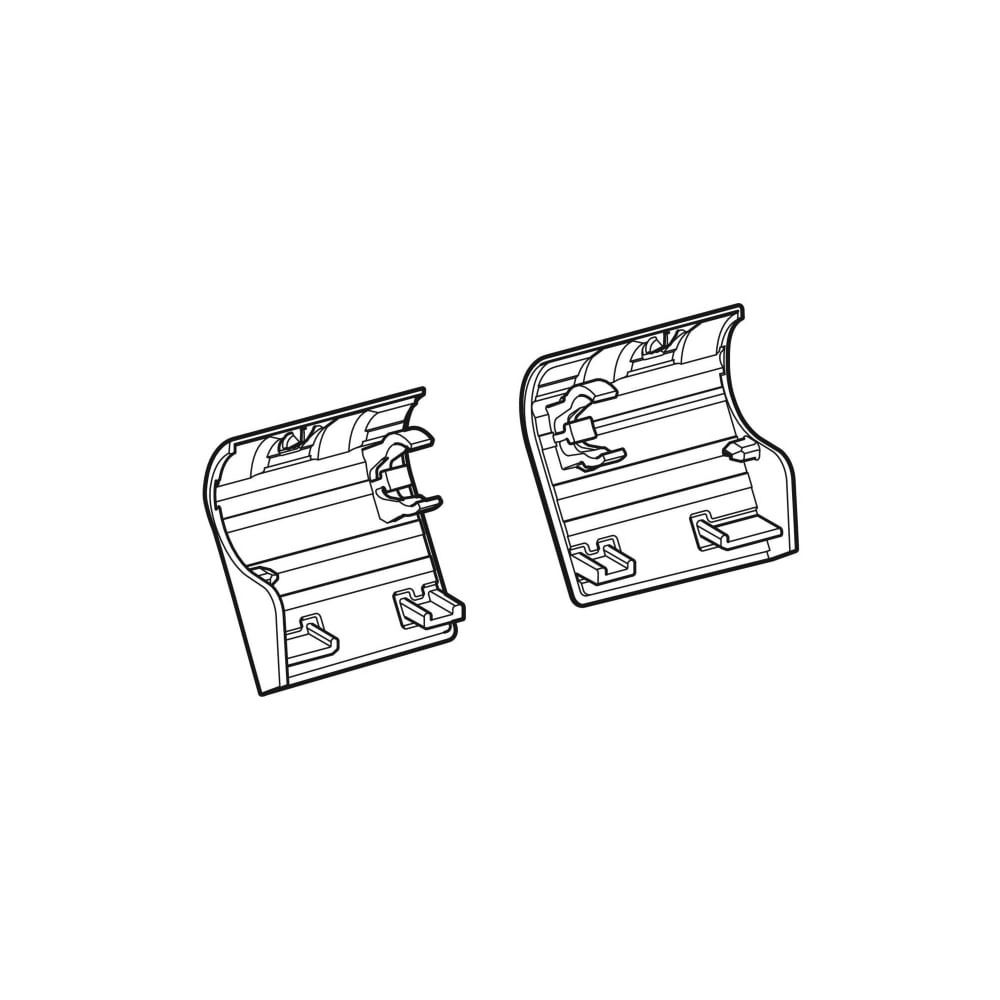 Geberit Set Verriegelungen für Scharniere für Geberit AquaClean 5000plus, 5000, Alpi... GEBERIT-244481111 4025410743664 (Abb. 3)