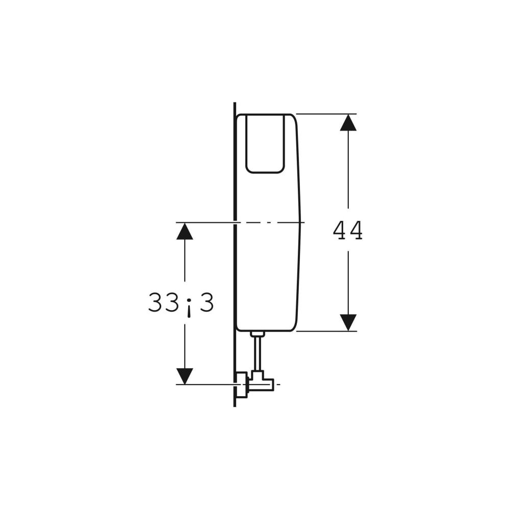 Geberit Aufputz 127 Aufputzspülkasten Spül-Stopp-Spülung, mit verschraubtem Spülkast... GEBERIT-127014111 4025416009443 (Abb. 7)
