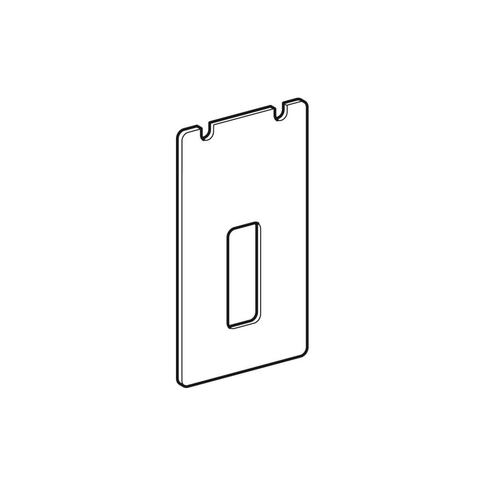 Geberit Serviceöffnung für Standarmaturen, Geberit Monolith Sanitärmodul für Waschti... GEBERIT-242704SJ1 4025416563044 (Abb. 1)