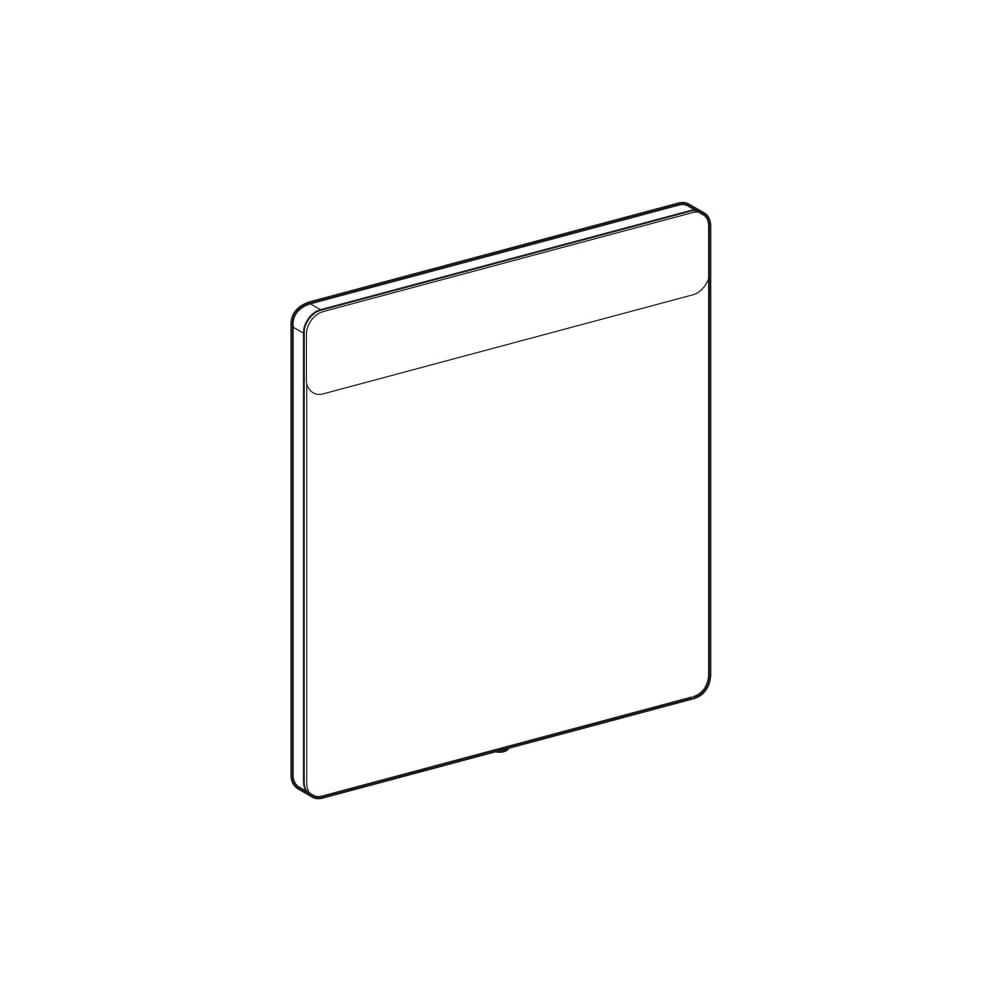 Geberit Option Square Lichtspiegel Beleuchtung oben, Breite 60cm, Höhe 65cm, Alumini... GEBERIT-819260000 4022009328042 (Abb. 4)