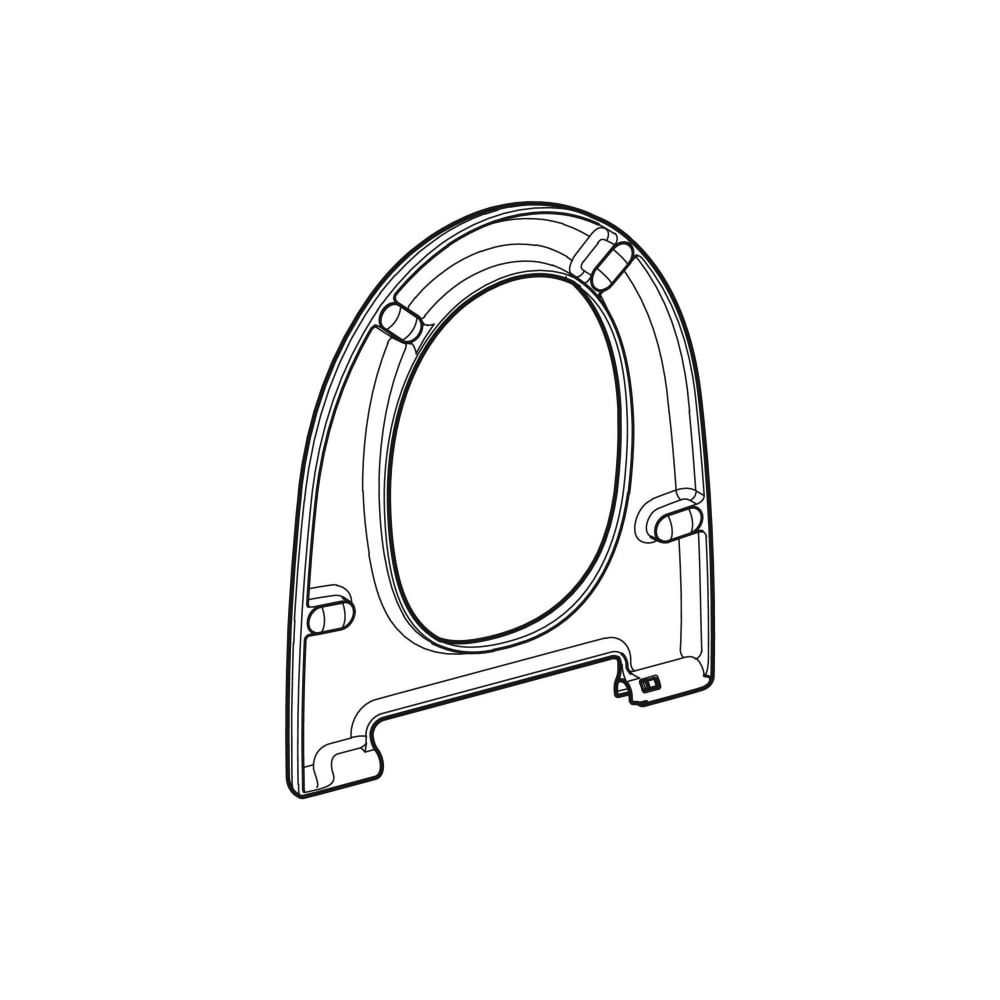 Geberit Dusch-WC-Sitzring für Geberit AquaClean Mera Classic Alpinweiß/glänzend... GEBERIT-243215111 4025416430339 (Abb. 3)