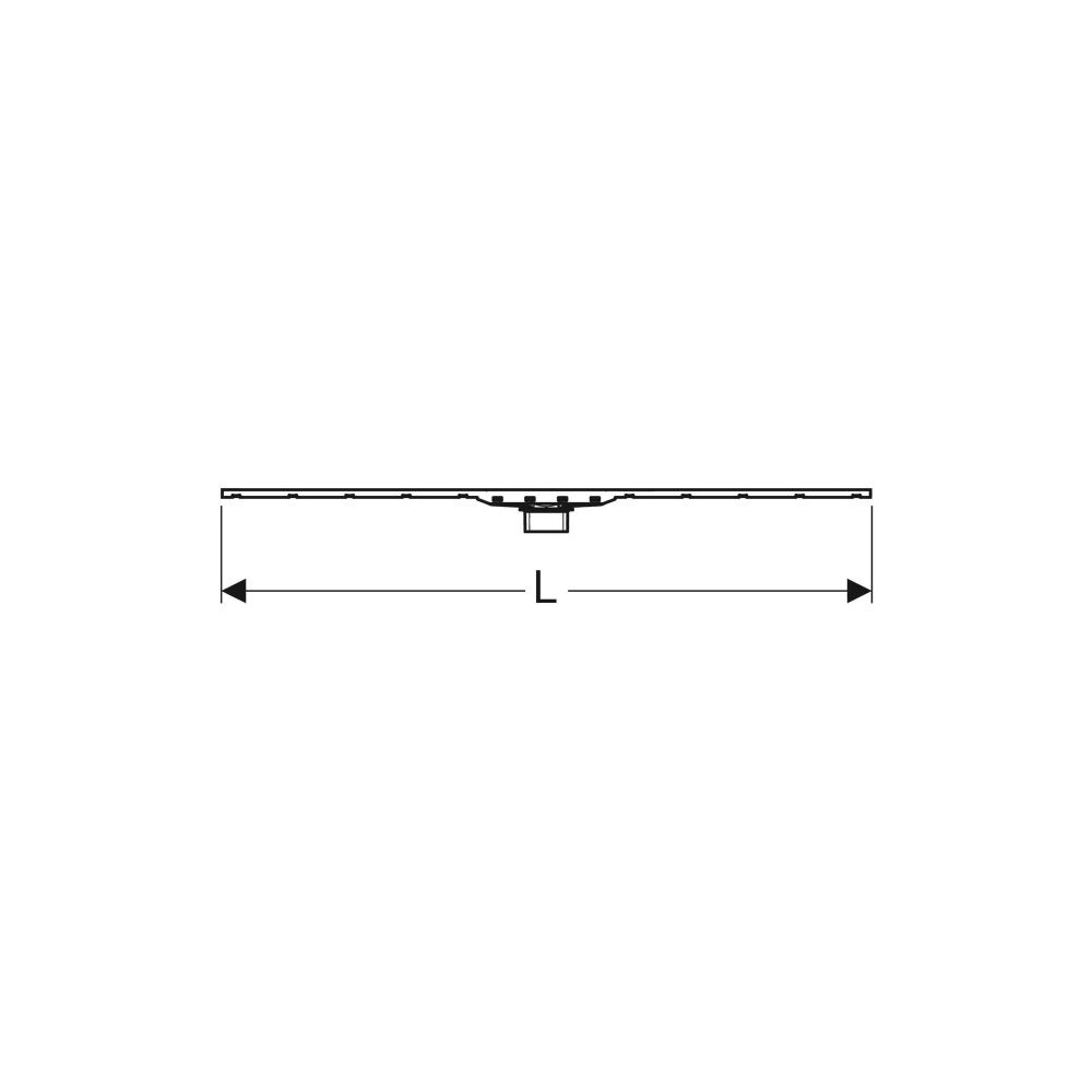 Geberit CleanLine80 Duschrinne Länge 30-110cm, Champagne poliert/gebürstet, Easy to ... GEBERIT-154442391 4064746039065 (Abb. 7)