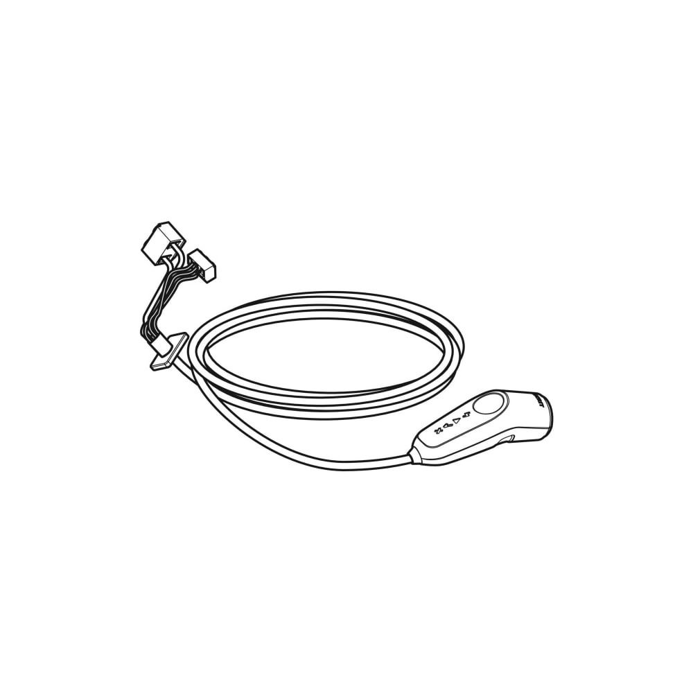 Geberit Fernbedienung zu Geberit Elektroschweißgerät ESG 3... GEBERIT-242947001 4025416307600 (Abb. 1)