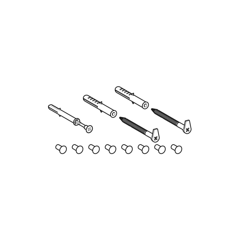Geberit Befestigungsmaterial Acanto für alle Hochschränke... GEBERIT-243873001 4025416820888 (Abb. 3)