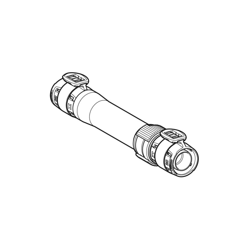 Geberit FlowFit Langkupplung bleifreie Siliziumbronze, d 25mm... GEBERIT-620022001 4025416606123 (Abb. 3)