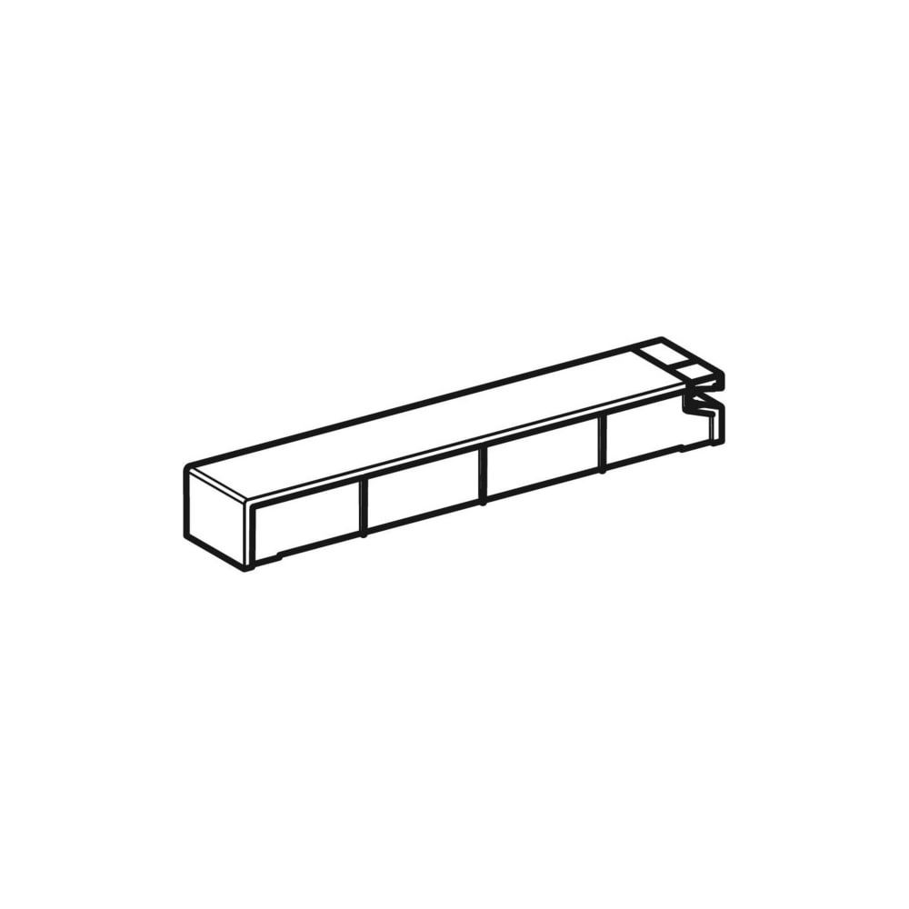 Geberit Spülkastendeckel für Geberit Monolith Sanitärmodul für WC, Aluminium gebürst... GEBERIT-243440TA1 4025416841739 (Abb. 3)