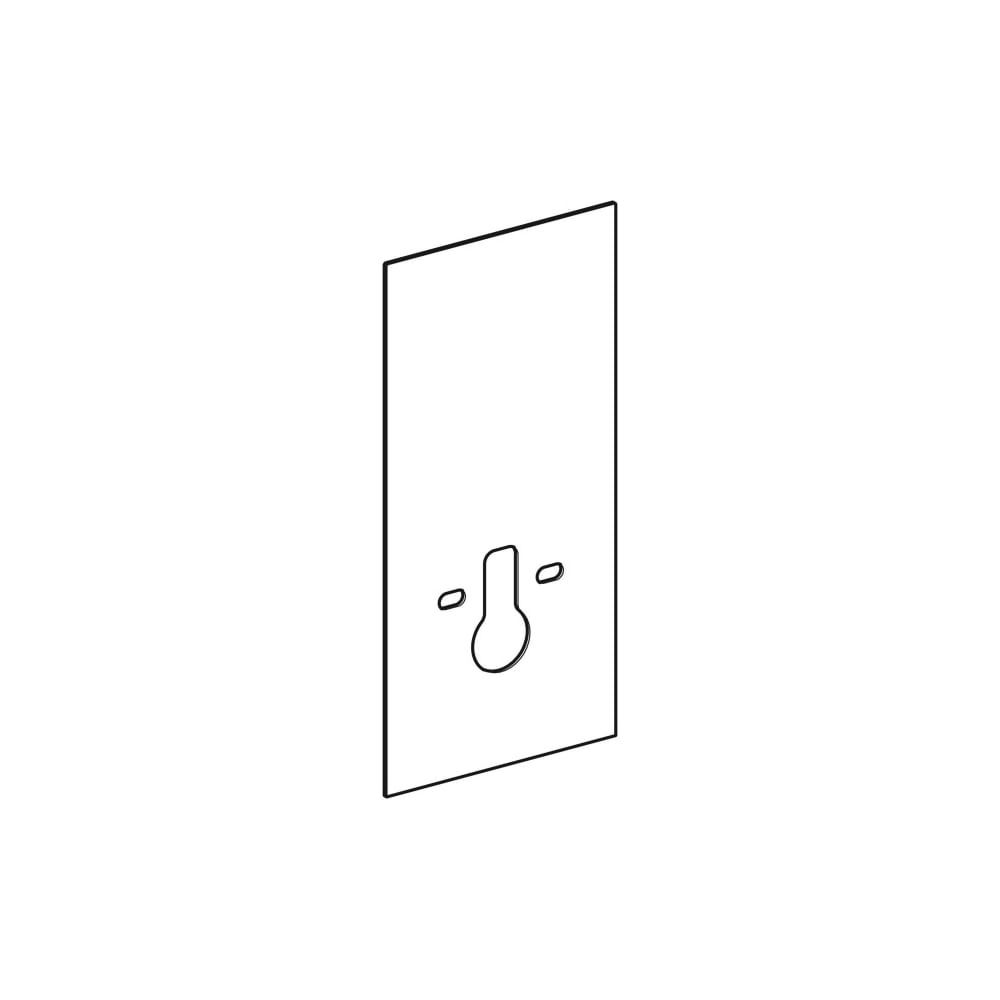 Geberit Frontverkleidung für Geberit Monolith Sanitärmodul für Wand-WC, H 101cm, WC-... GEBERIT-242530SJ1 4025416574095 (Abb. 3)