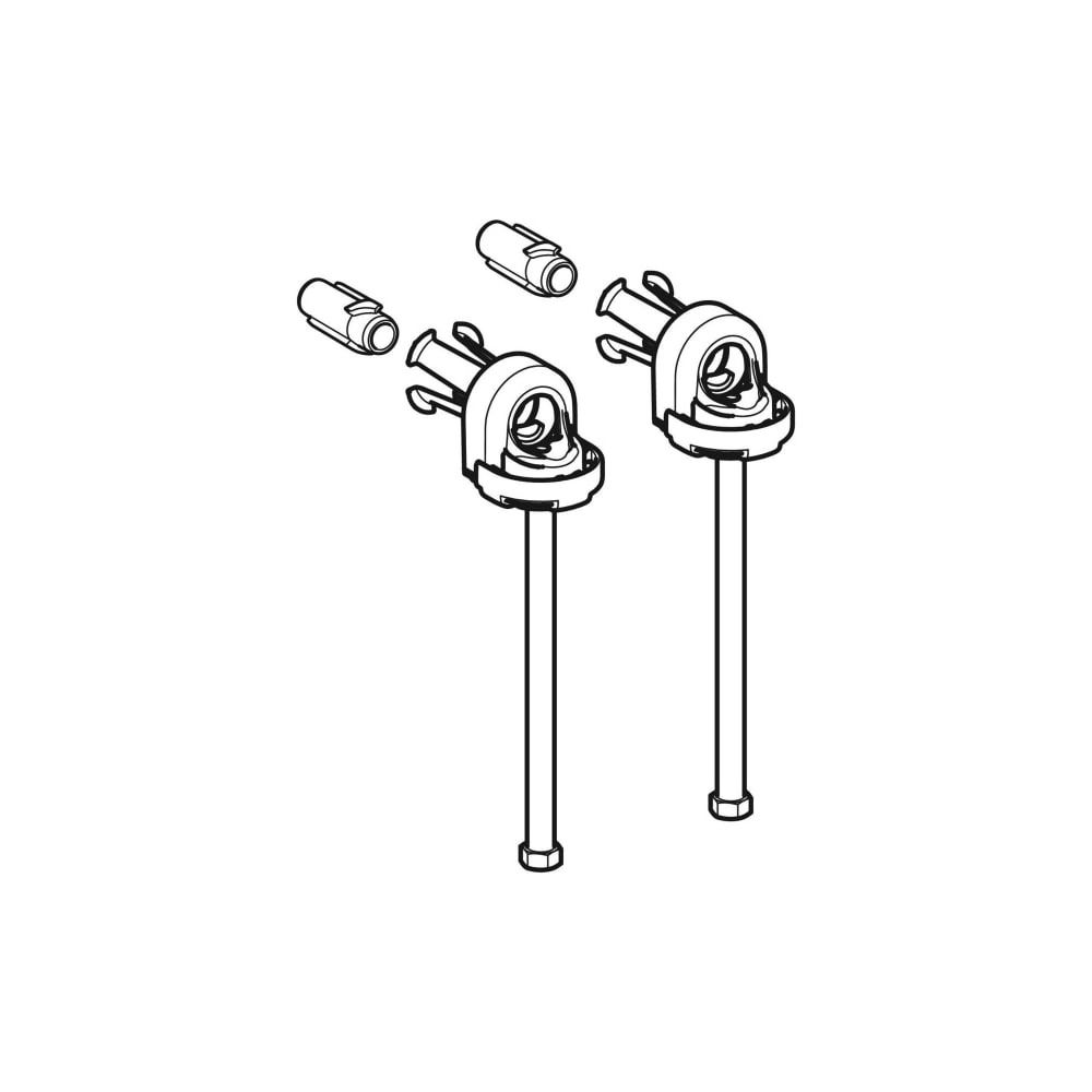 Geberit Befestigungsmaterial für Kinder-Wand-WC Typ EFF3... GEBERIT-245913001 4064746038716 (Abb. 1)