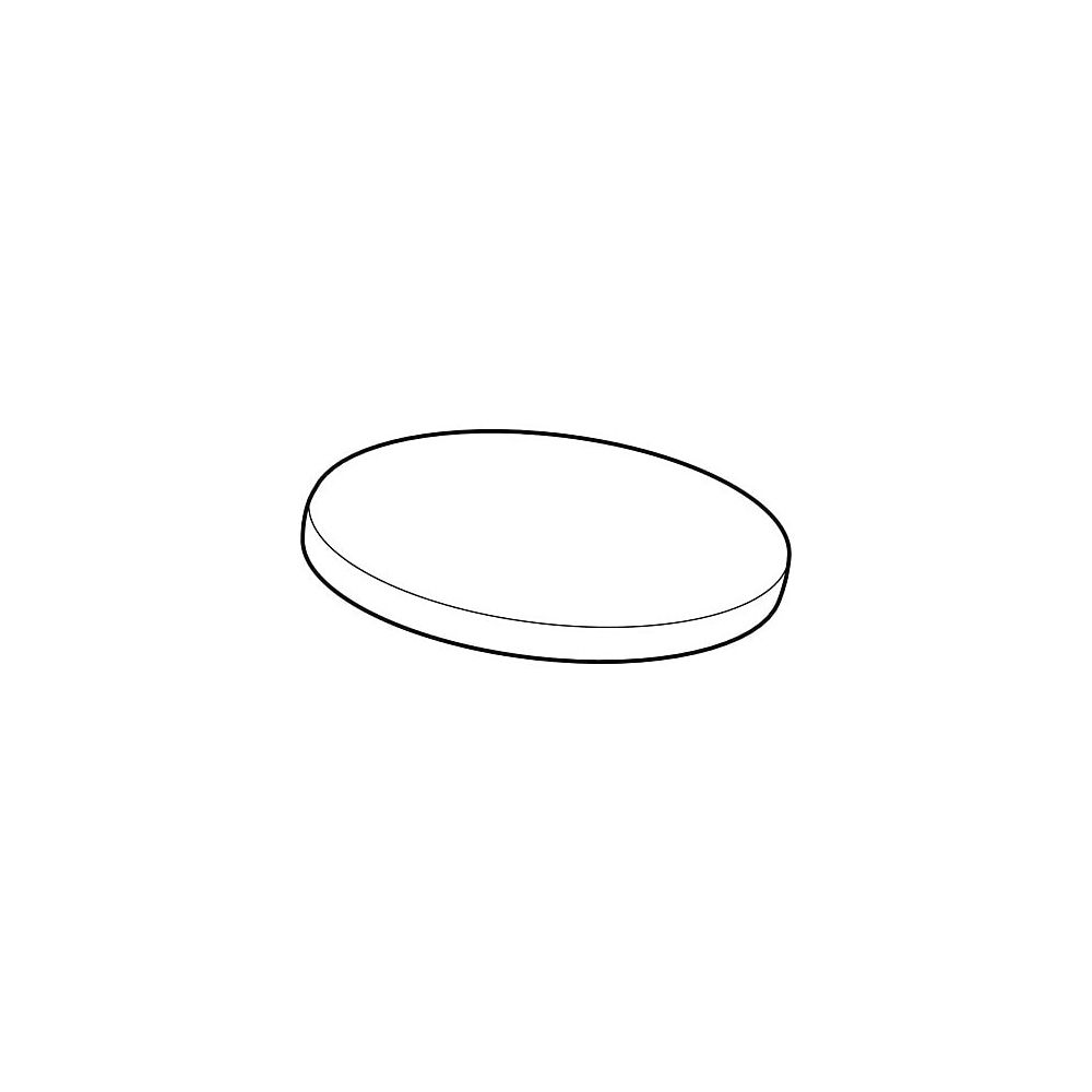 Geberit Preciosa WC-Sitz ohne Absenkautomatik, Weiß/glänzend... GEBERIT-571180000 4022009220117 (Abb. 3)