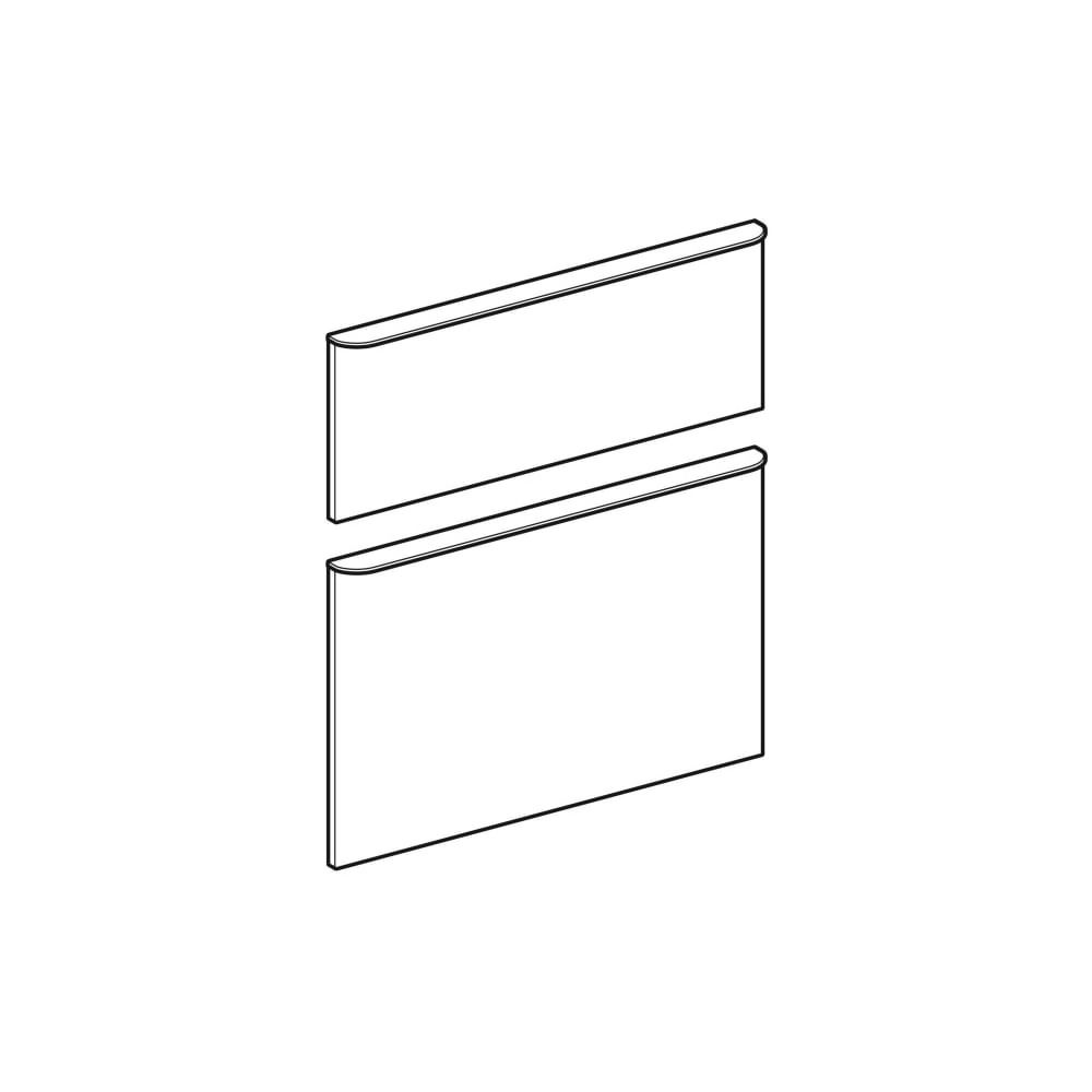 Geberit Set Schubladenfronten für Smyle Square Unterschrank, für Waschtisch Breite 6... GEBERIT-244345001 4025410734518 (Abb. 1)