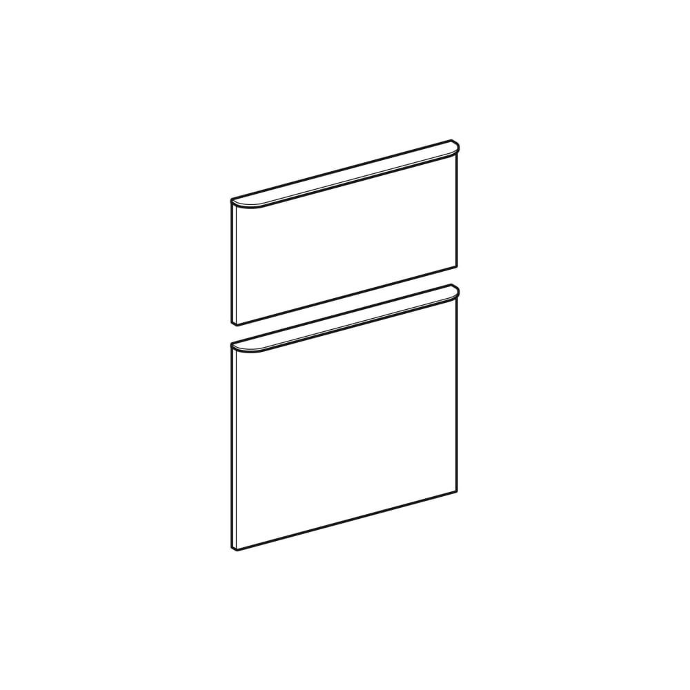 Geberit Set Schubladenfronten für Smyle Square für Seitenschrank Breite 45cm, Sandgr... GEBERIT-244376001 4025410734822 (Abb. 1)