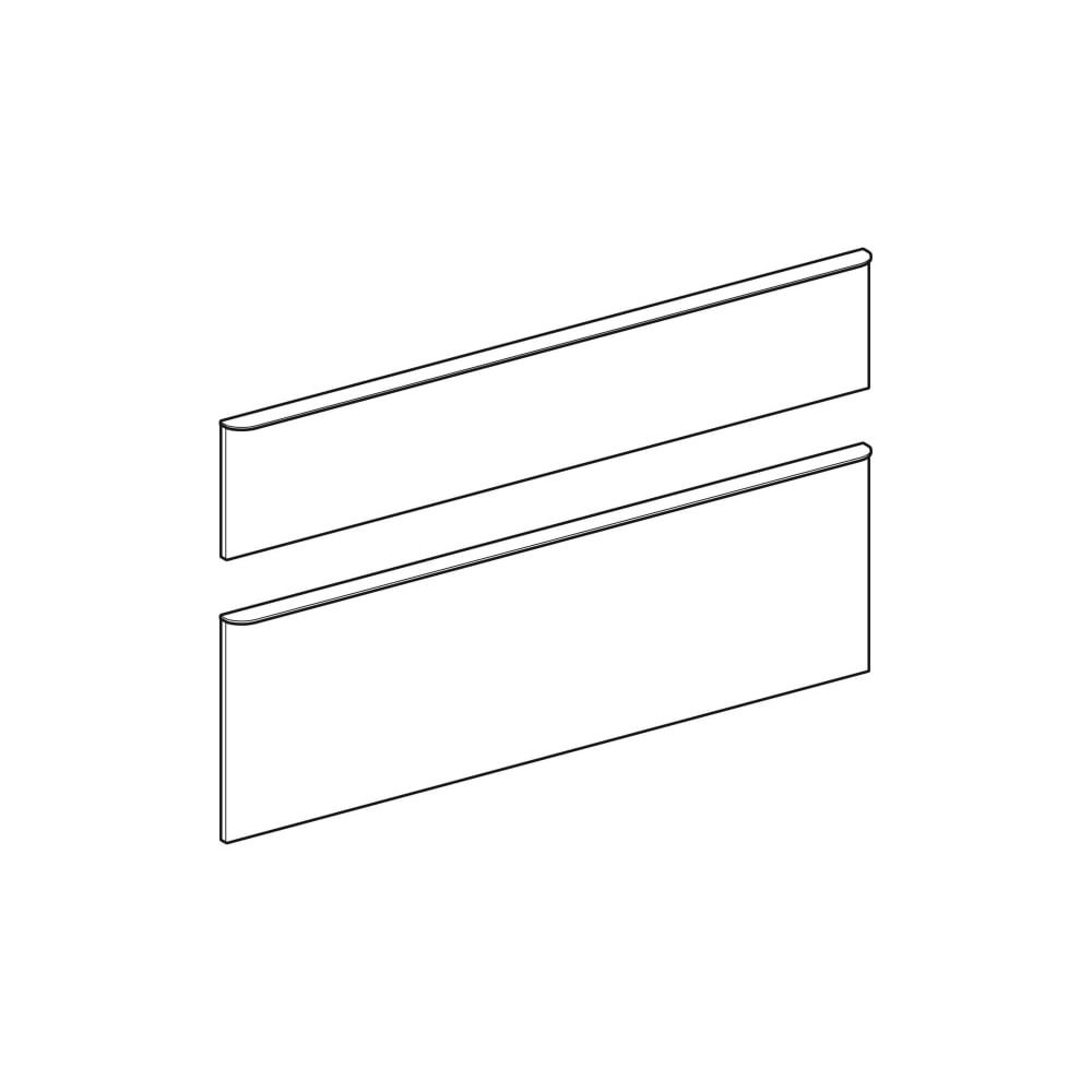 Geberit Schubladenfronten mit Griffe Lava, zu SmyleS Waschtischunterschrank Breite 1... GEBERIT-244367001 4025410734730 (Abb. 1)