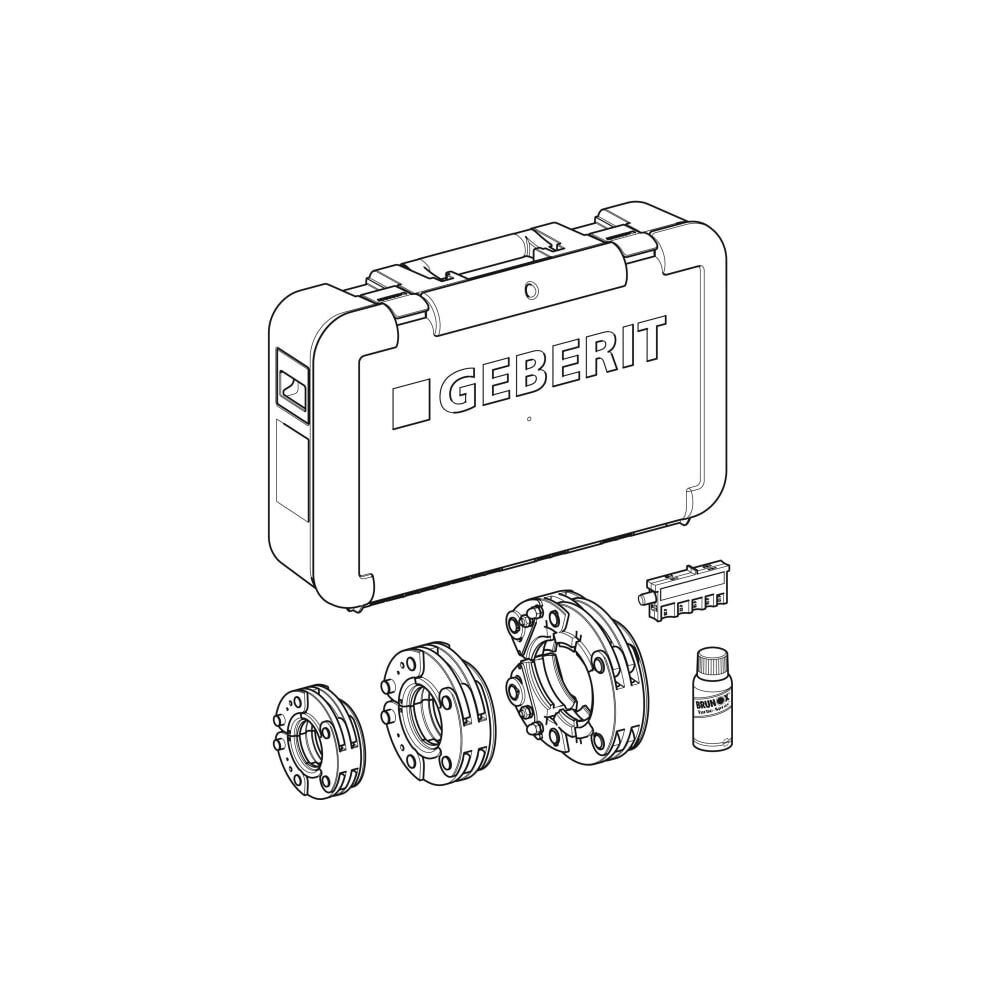 Geberit Mapress XP-Pressschlingen Typ 4, im Koffer Außendurchmesser 76,1/88,9/108mm... GEBERIT-691190001 4025410780324 (Abb. 4)