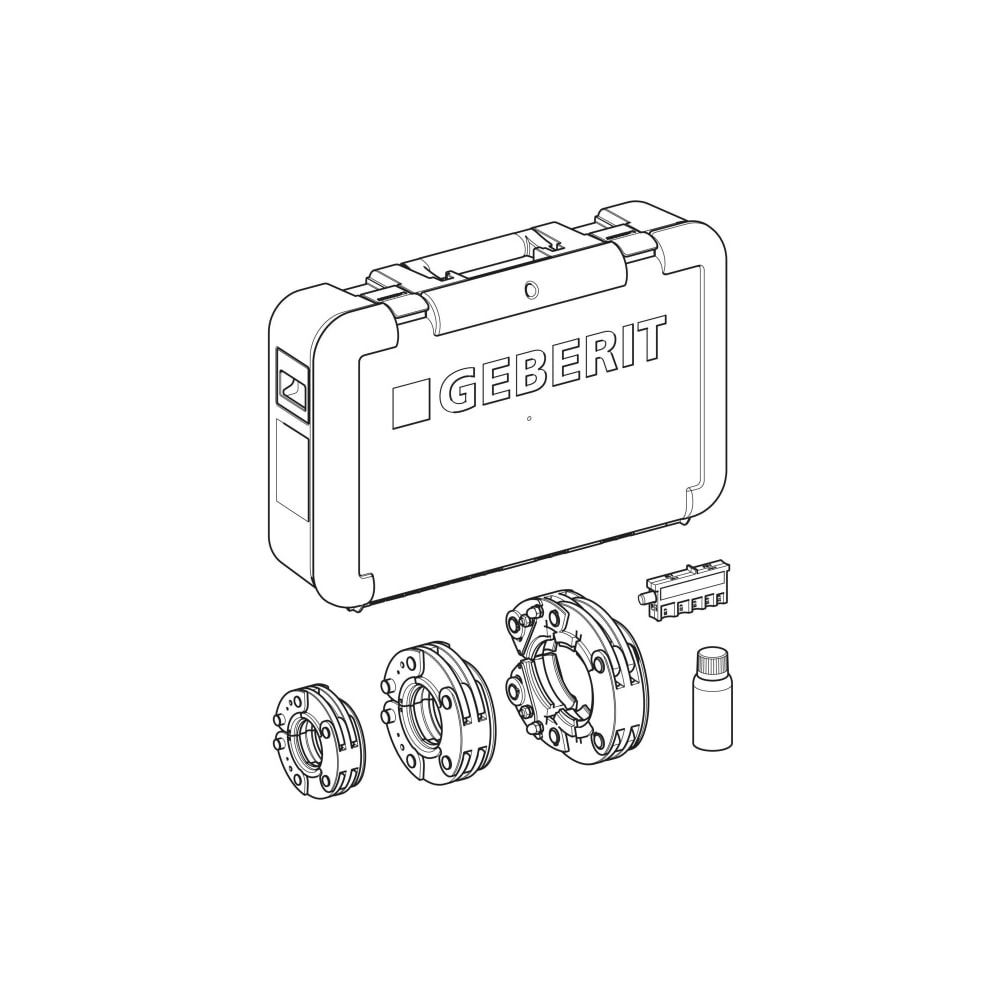 Geberit Mapress XP-Pressschlingen Typ 4, im Koffer Außendurchmesser 76,1/88,9/108mm... GEBERIT-691190001 4025410780324 (Abb. 5)