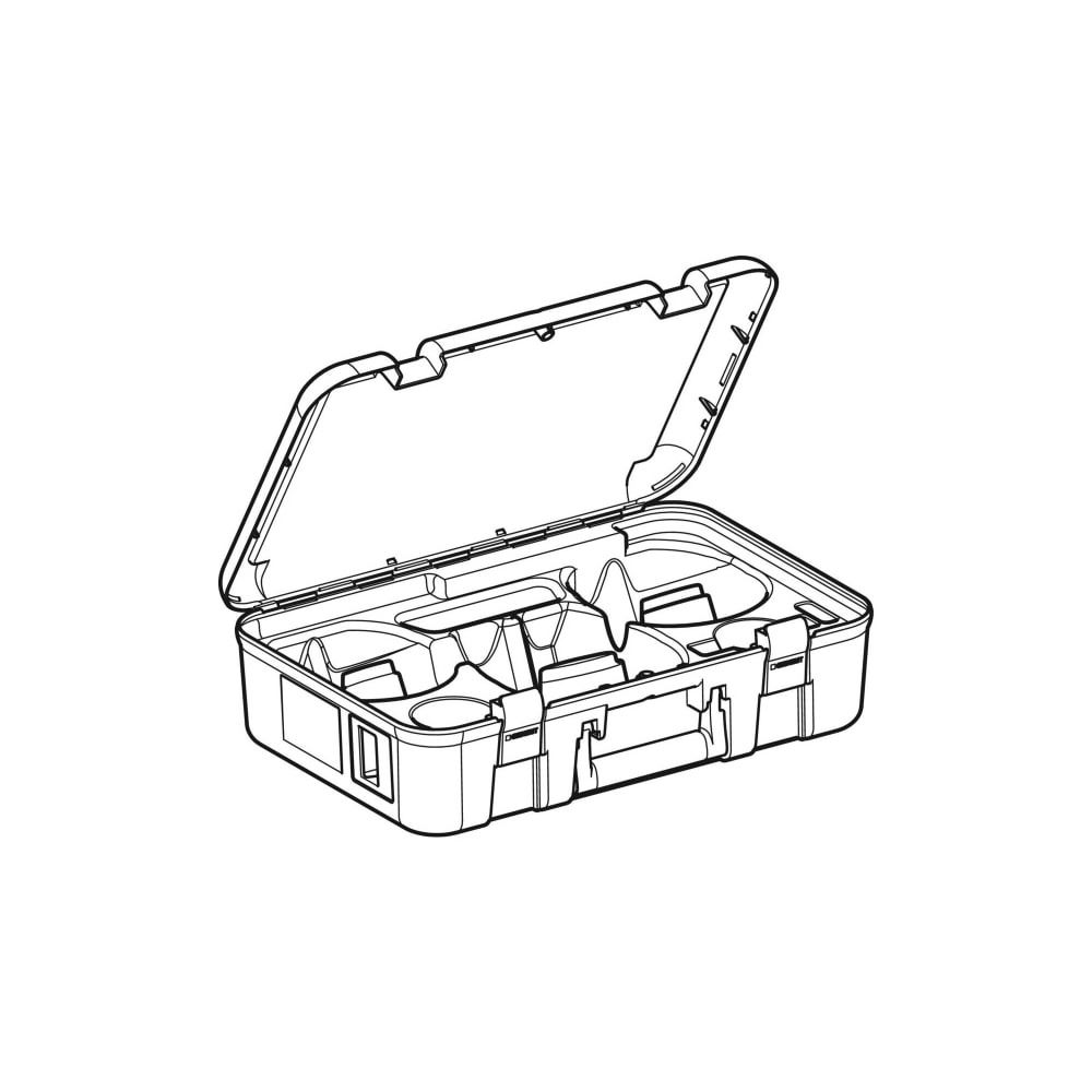 Geberit Koffer für Geberit Mapress XP-Pressschlingen Typ 4 ABS, Außendurchmesser 76,... GEBERIT-691151001 4025410780423 (Abb. 3)