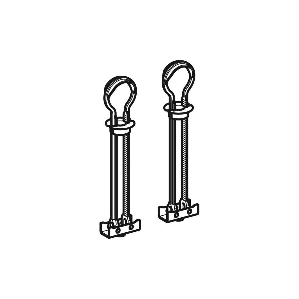 Geberit Set Klappdübel für Adapterplatte für Geberit AquaClean, 2 Stück... GEBERIT-243083001 4025416355991 (Abb. 3)