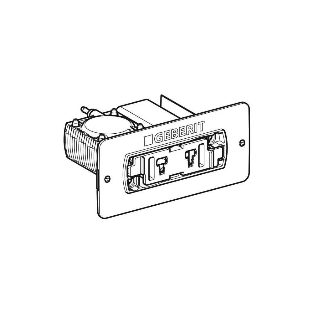 Geberit Fertigbauset für Typ 70 Fernbetätigung... GEBERIT-242956001 4025416308829 (Abb. 1)