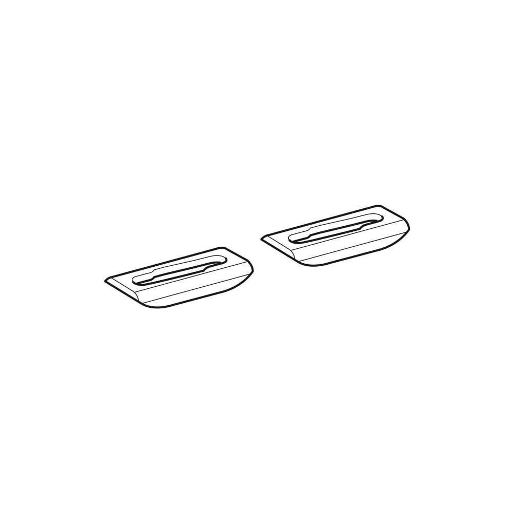 Geberit Group Set Kippdübel für WC-Sitz-Scharnier, Befestigung von oben, 2 Stück... GEBERIT-244133001 4025410598301 (Abb. 3)