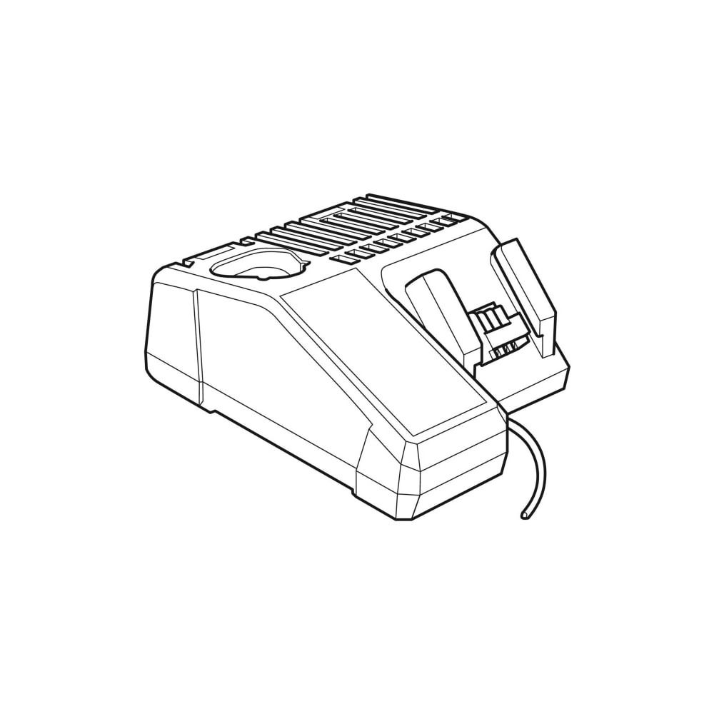 Geberit Akku-Ladegerät 12/18V, 110-240V/50/60 Hz, Steckertyp CEE 7/16, Leistungsaufn... GEBERIT-690598P12 4025410919625 (Abb. 3)