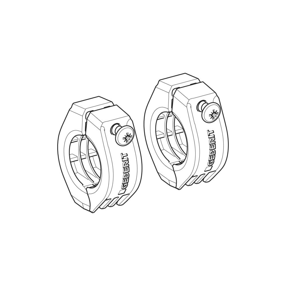Geberit Fixpunktbefestigung PA 66, di 20mm... GEBERIT-619731001 4025416212881 (Abb. 7)