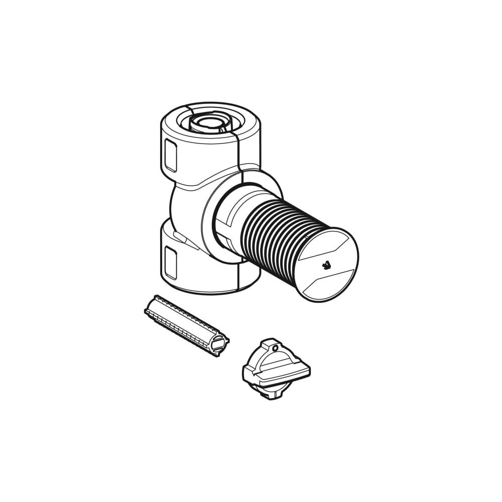 Geberit FlowFit Unterputz-Kugelhahn mit Dämmung Außendurchmesser 16mm, 10 bar... GEBERIT-619870001 4025410773265 (Abb. 3)