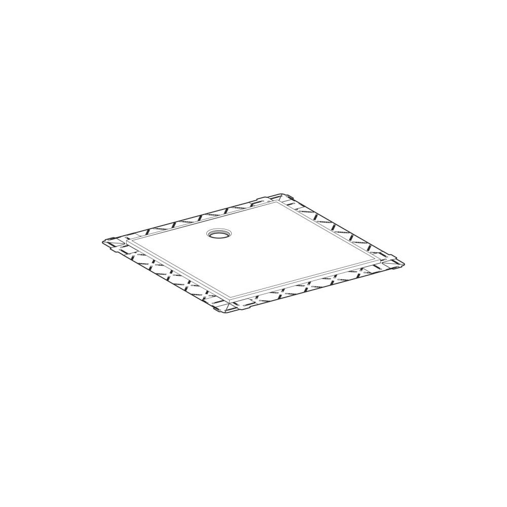Geberit Setaplano Duschfläche quadratisch 90x90cm... GEBERIT-154270111 4025416545743 (Abb. 6)