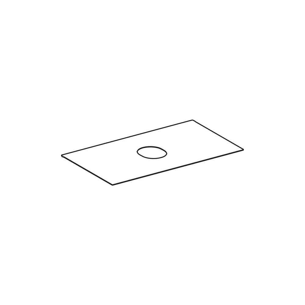 Geberit Abdeckplatte für VariForm Unterschrank für Aufsatzwaschtisch, 1 Schublade, B... GEBERIT-244677001 4025410873743 (Abb. 3)