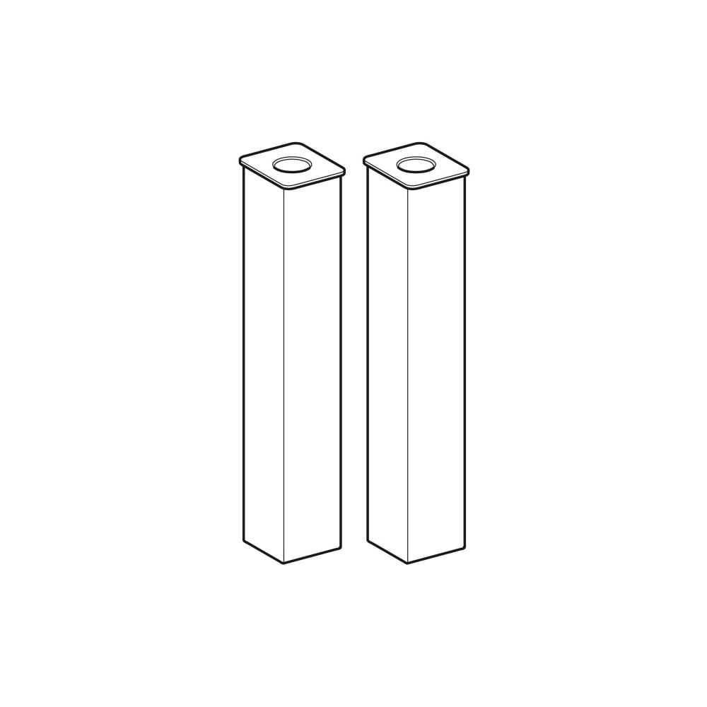 Geberit Set Füße Höhe 23-24,5cm, verchromt... GEBERIT-501919001 4025410905444 (Abb. 3)
