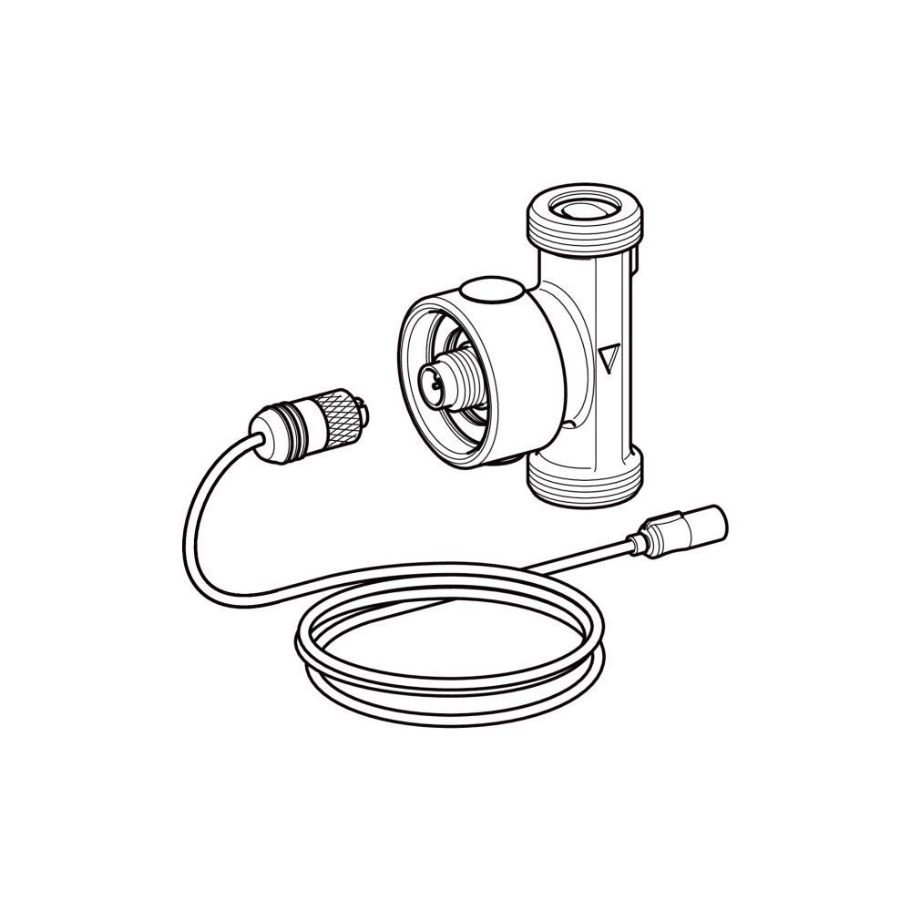 Geberit Temperatur-, Volumenstromsensor mit Buchsenende, extern DN 25, G 1 1/4″... GEBERIT-616218002 4025410947468 (Abb. 3)