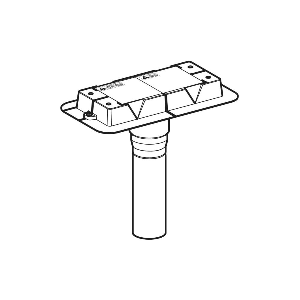 Geberit Rohbauset für Duschrinnen der Reihe CleanLine, stockwerksdurchdringende Inst... GEBERIT-154153001 4025416485209 (Abb. 5)