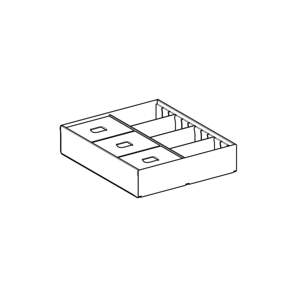 Geberit Schubladenteiler für Geberit ONE Waschtischunterschrank, 4 offene, 3 geschlo... GEBERIT-244535001 4025410767967 (Abb. 3)