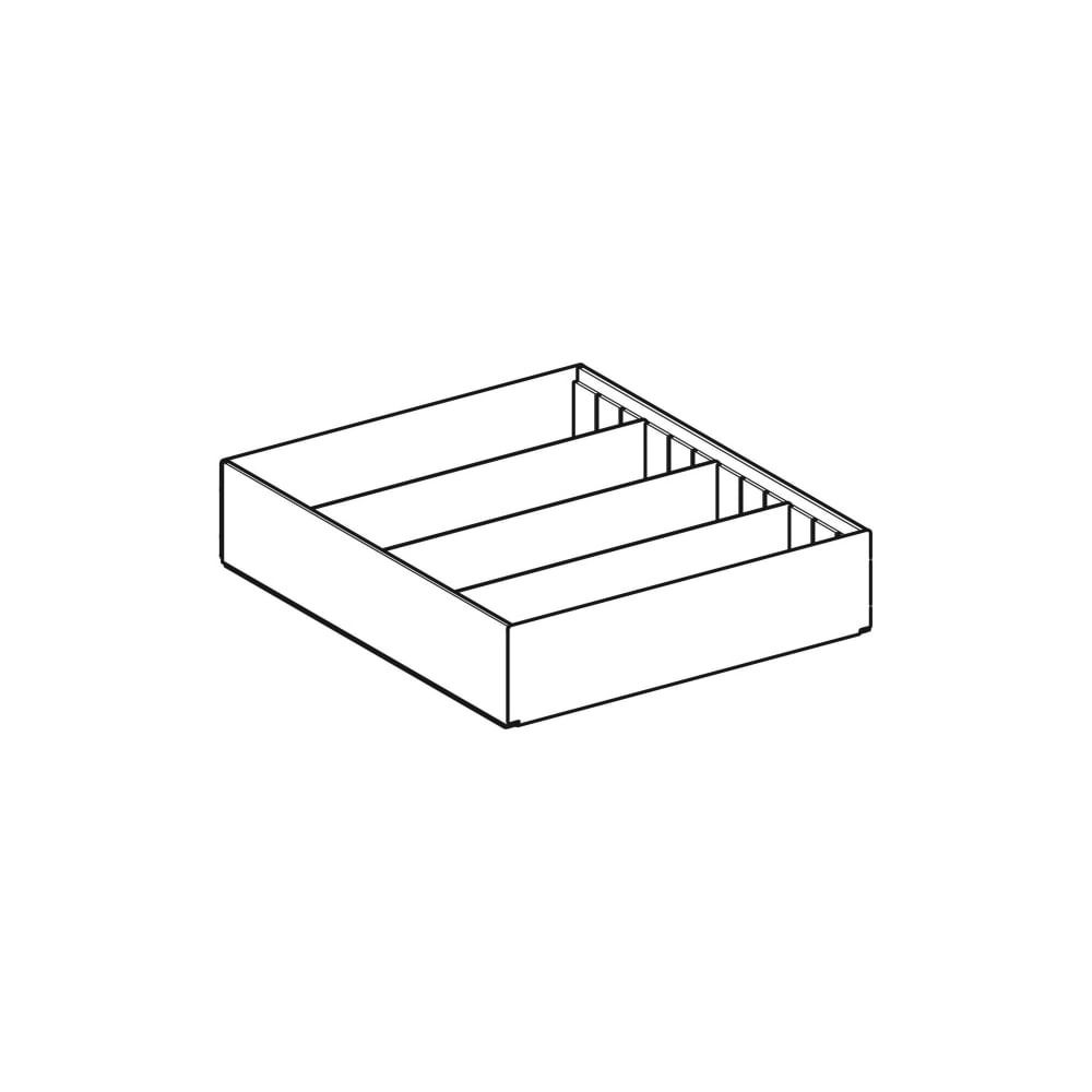 Geberit Schubladenteiler für Geberit ONE Waschtischunterschrank, 4 offene Fächer... GEBERIT-244537001 4025410767851 (Abb. 3)