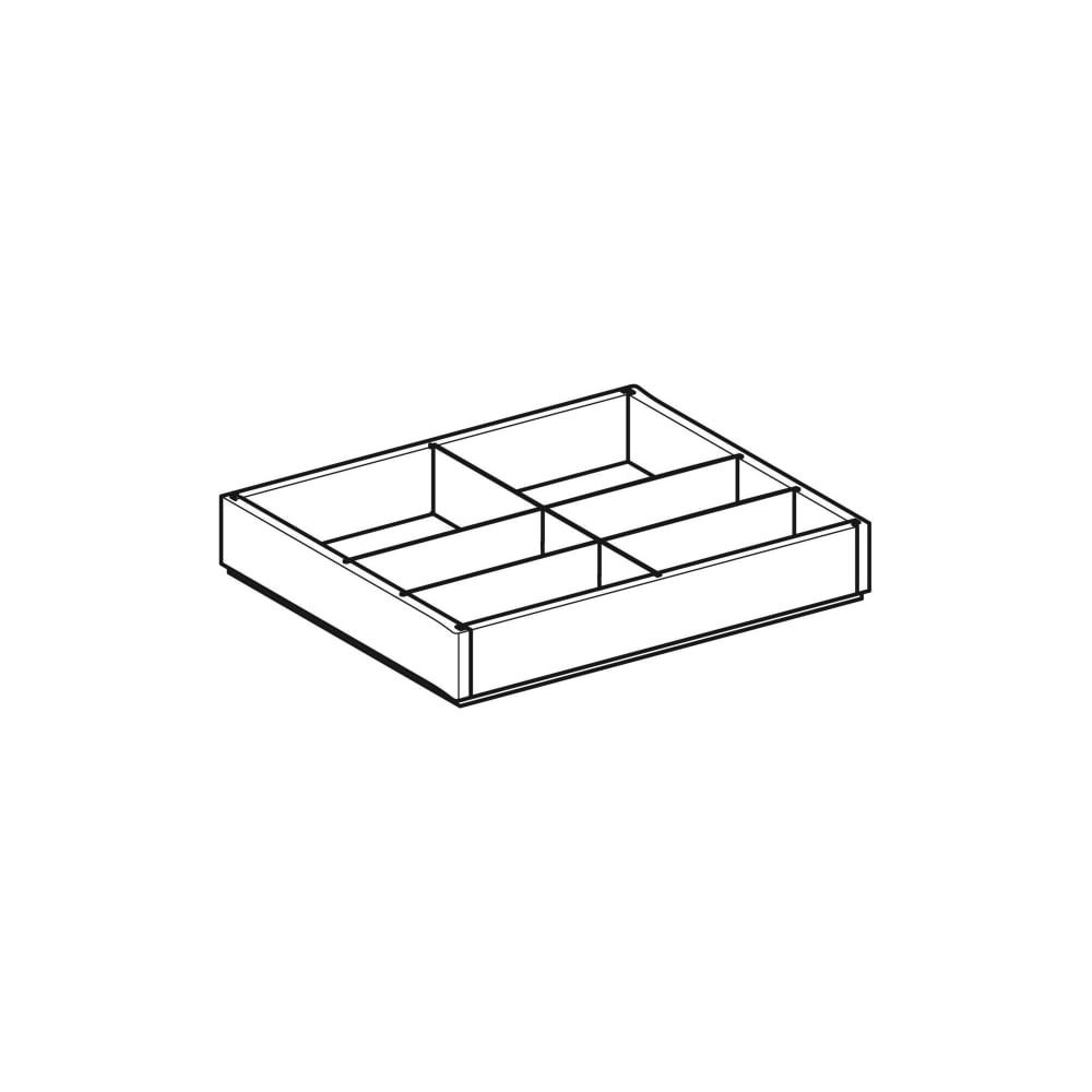 Geberit Schubladenteiler für Geberit ONE Waschtischunterschrank, 6 offene Fächer... GEBERIT-244539001 4025410767875 (Abb. 3)