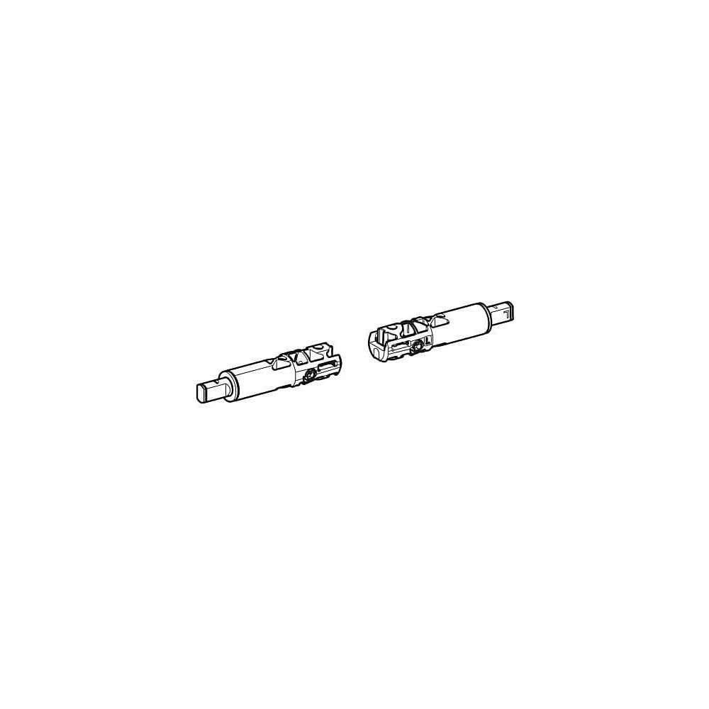 Geberit Set Scharniere für WC-Sitz, Absenkautomatik, Quick-Release mechanisch, für E... GEBERIT-244626001 4025410785473 (Abb. 3)