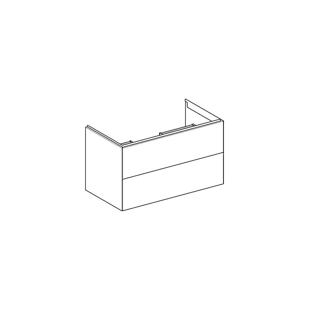 Geberit ONE Unterschrank für Waschtisch, 2 Schubladen, B Waschtisch 90cm, H 50,4cm T... GEBERIT-505263006 4025410935960 (Abb. 4)