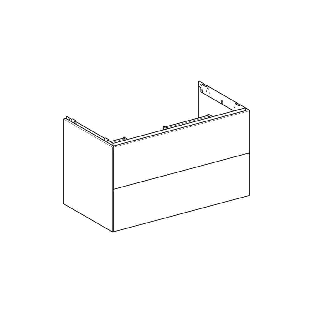 Geberit ONE Unterschrank für Waschtisch, 2 Schubladen, B Waschtisch 90cm, H 50,4cm T... GEBERIT-505263006 4025410935960 (Abb. 8)