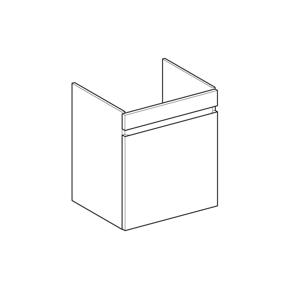 Geberit Renova Plan Unterschrank für Waschtisch, 1 Schublade, 1 Innenschublade, 53,6... GEBERIT-501905011 4025410905178 (Abb. 3)