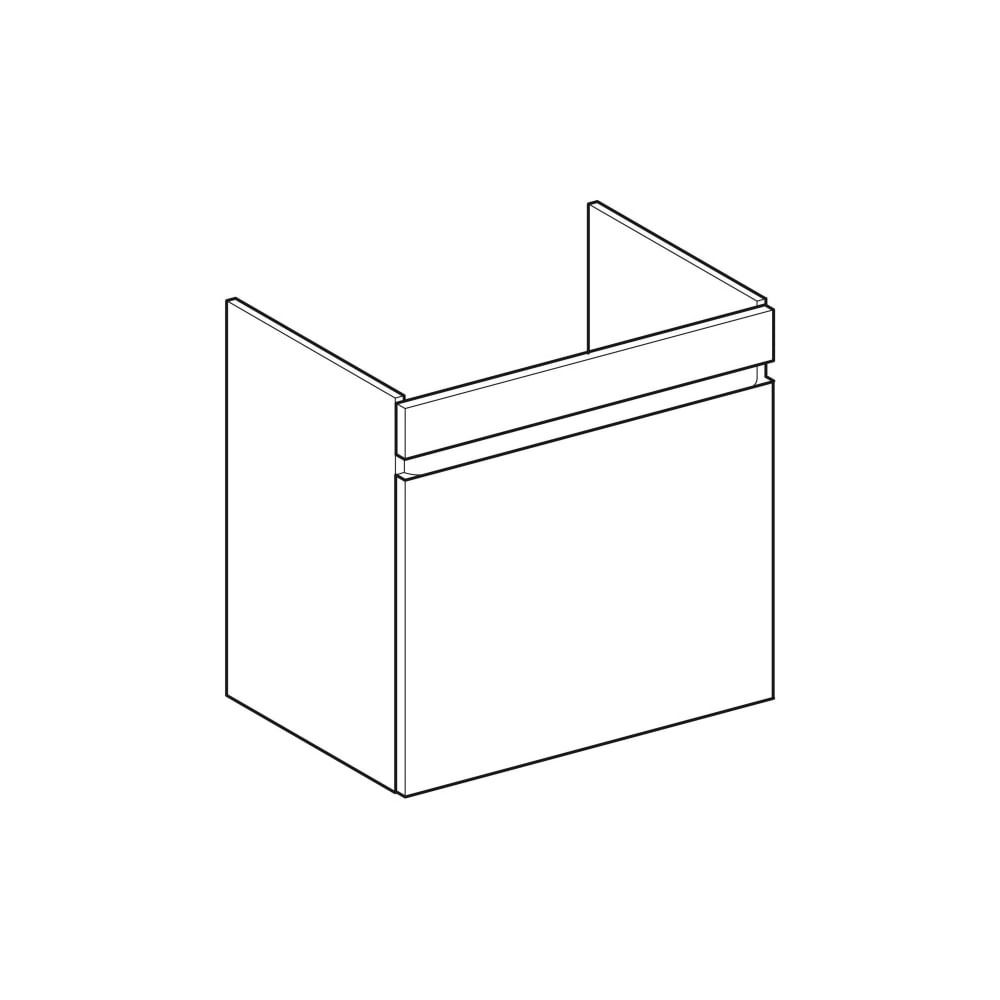 Geberit Renova Plan Unterschrank für Waschtisch, 1 Schublade, 1 Innenschublade, 63,4... GEBERIT-501907JK1 4025410905727 (Abb. 3)